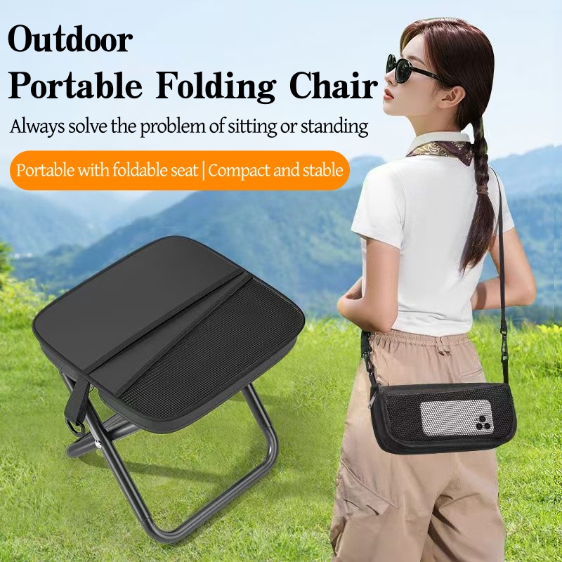 Outdoor Adventure Backpack - كرسي محمول قابل للطي 6HY خفيف