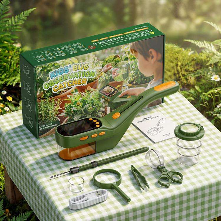 منظار حشرات للأطفال مصنوع من ا - مراجعة Outdoor Adventure Kit For Kids وسعره