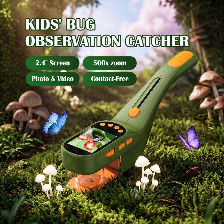 منظار حشرات للأطفال مصنوع من ا - مراجعة Outdoor Adventure Kit For Kids وسعره